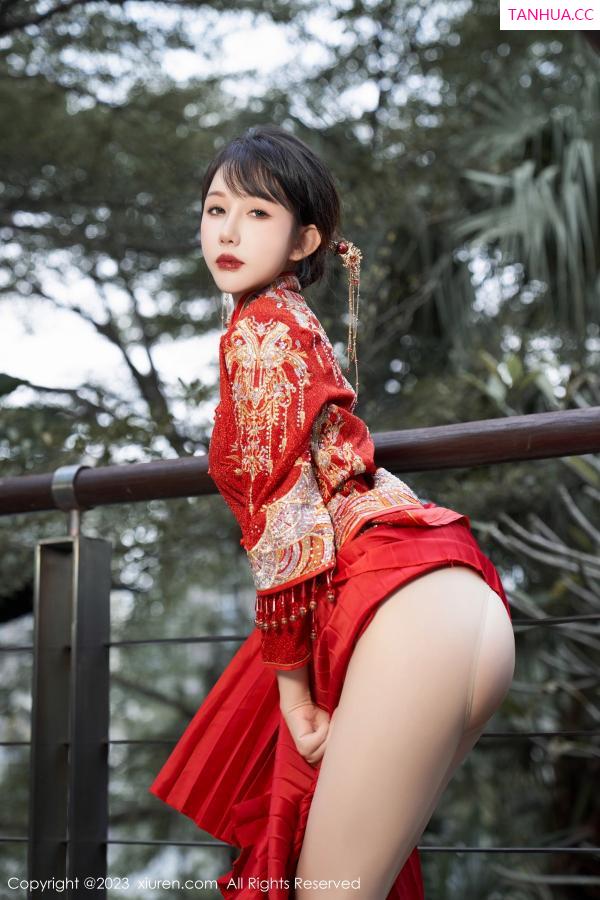 波巧酱  [XiuRen]高清写真图 2023.11.28 No.7729 波巧酱 新娘美腿第15张图片